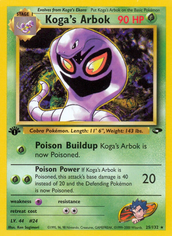 Koga’s Arbok