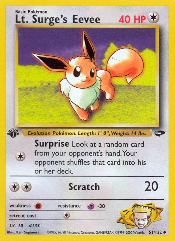 Lt. Surge’s Eevee