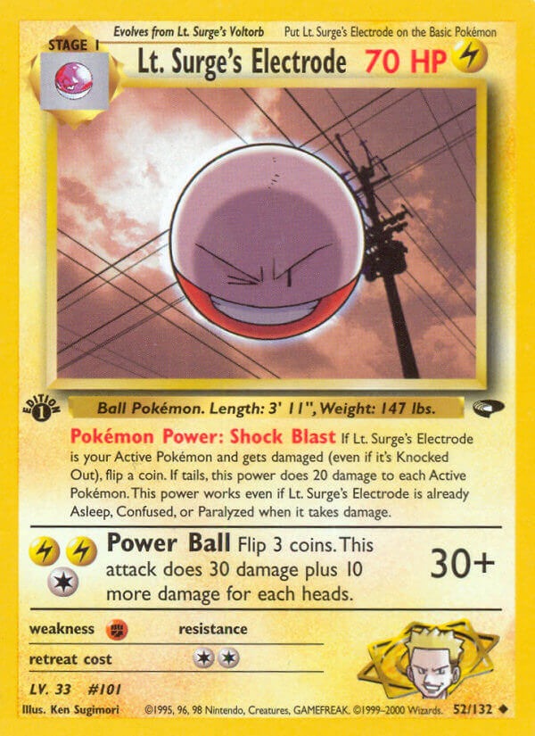 Lt. Surge’s Electrode