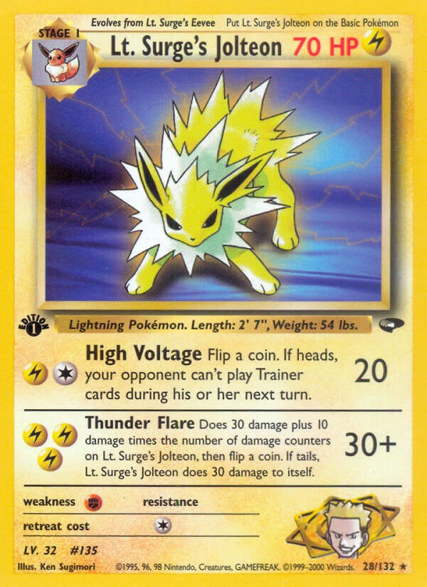 Lt. Surge’s Jolteon