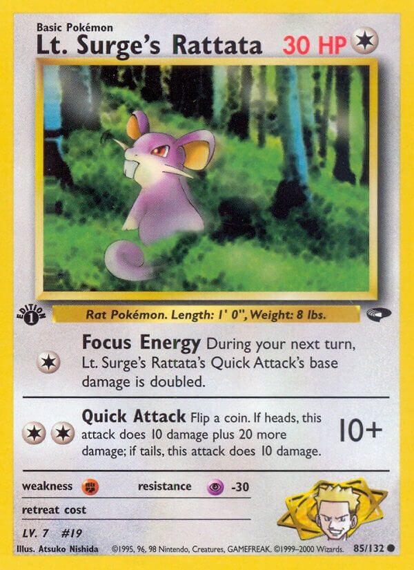 Lt. Surge’s Rattata