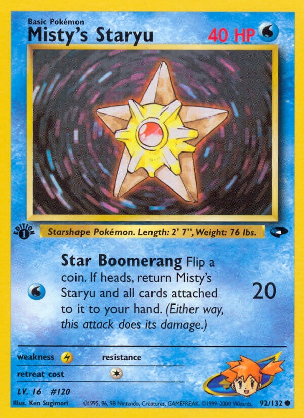 Misty’s Staryu