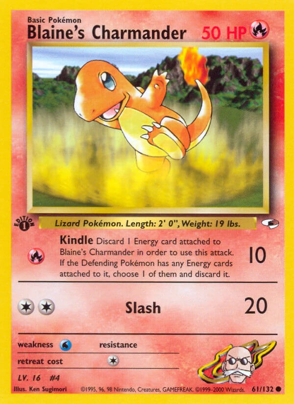 Blaine’s Charmander