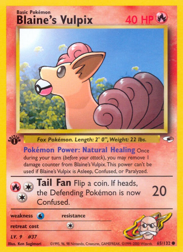 Blaine’s Vulpix