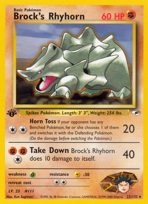 Brock’s Rhyhorn