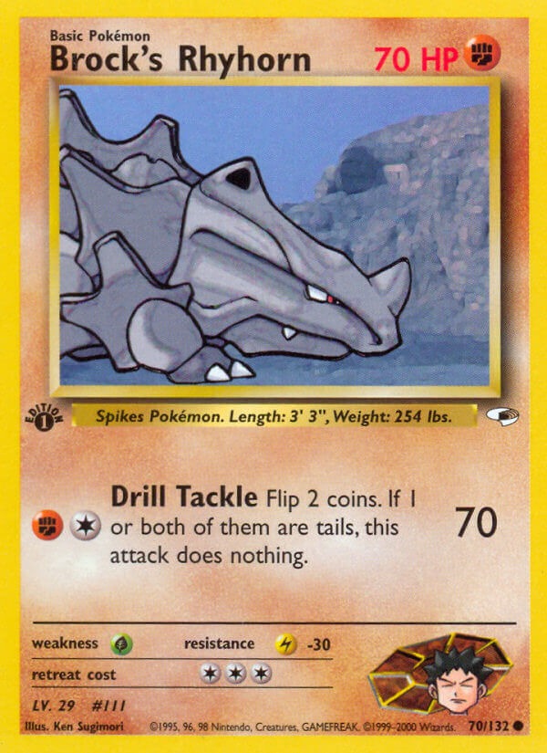 Brock’s Rhyhorn