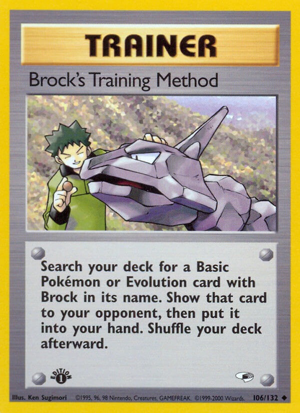 Brock’s Training Method
