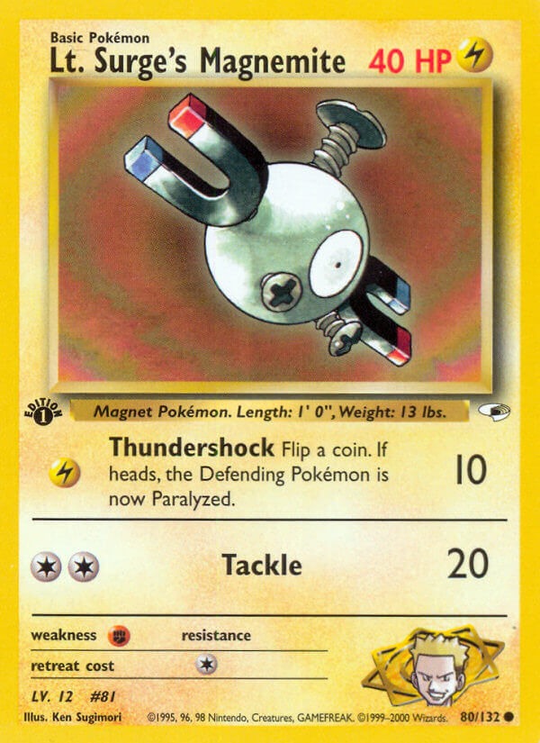 Lt. Surge’s Magnemite