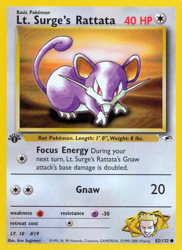 Lt. Surge’s Rattata