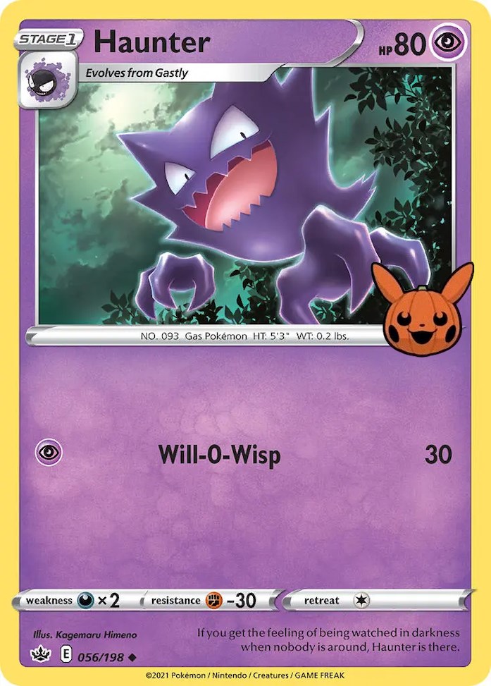 Haunter 056/198-Trick-or-Trade-Promo