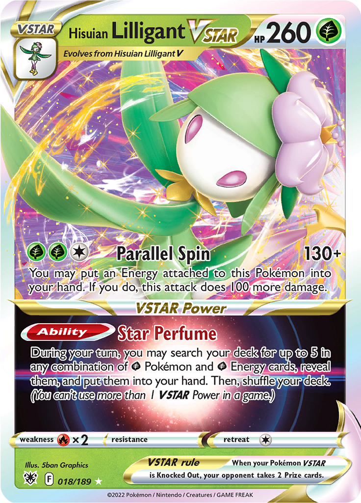 Hisuian Lilligant-018/189