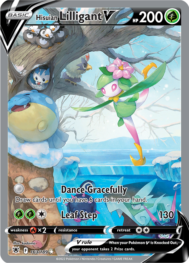 Hisuian Lilligant V-163/189