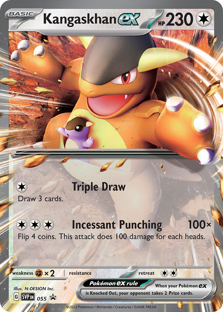 Kangaskhan ex-055-Scarlet & Violet Promos