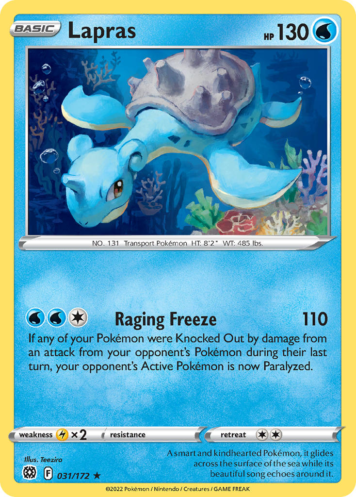 Lapras-031-Brilliant Stars