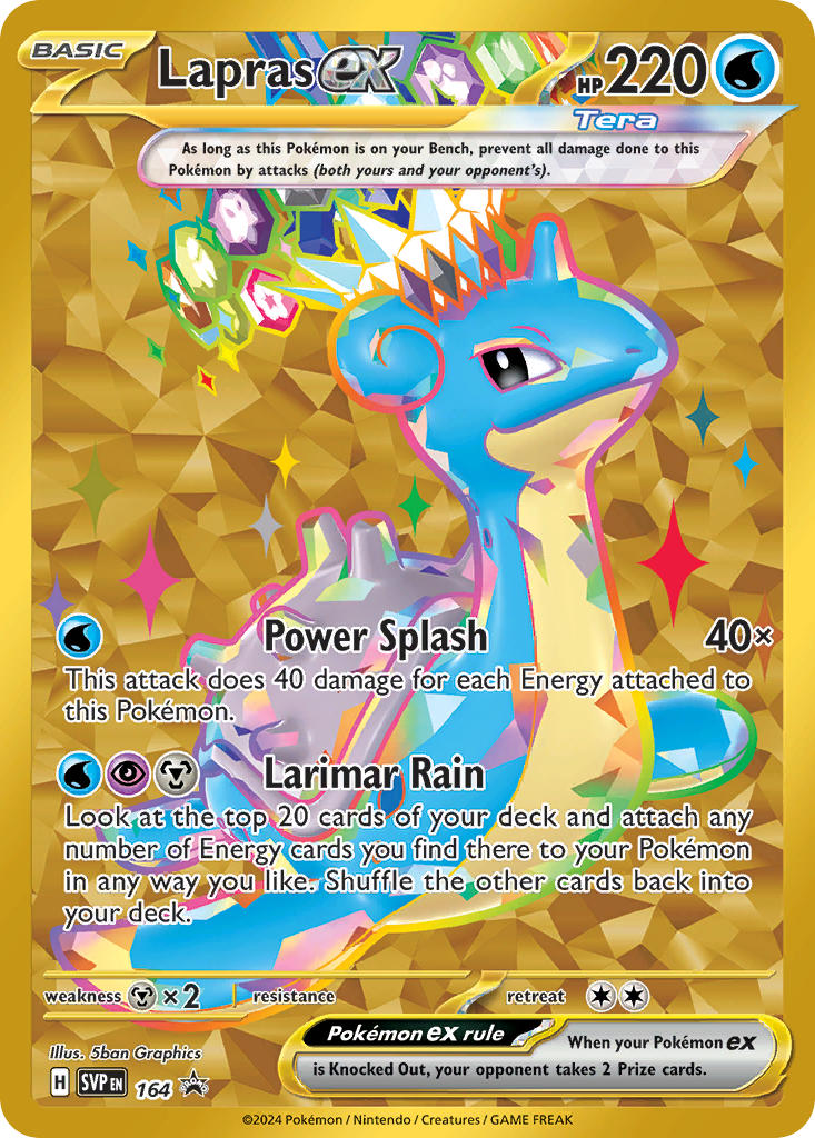 Lapras ex-sv5-164