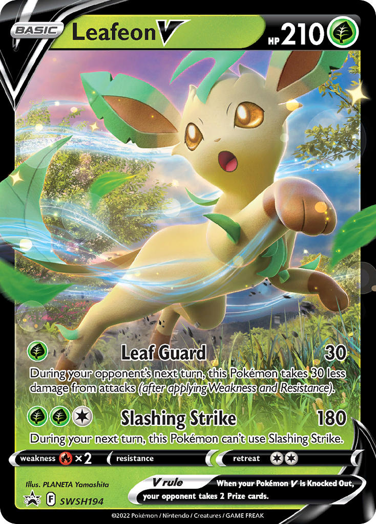 Leafeon V-SWSH194-promos