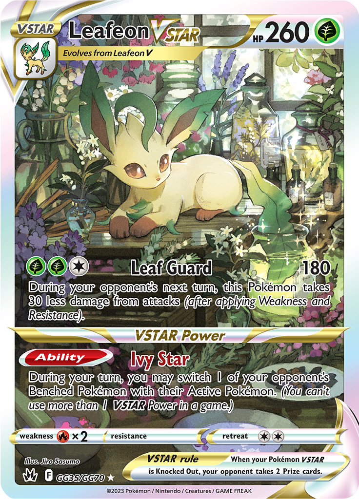 Leafeon VSTAR-GG35-crown-zenith