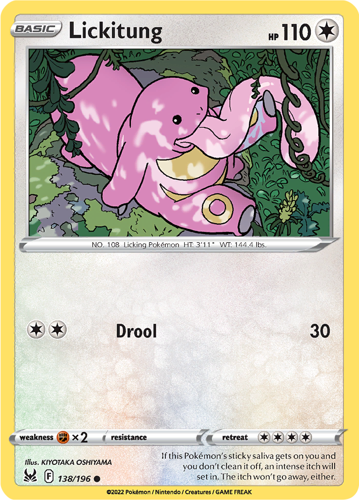 Lickitung-138-lost-origin-swsh