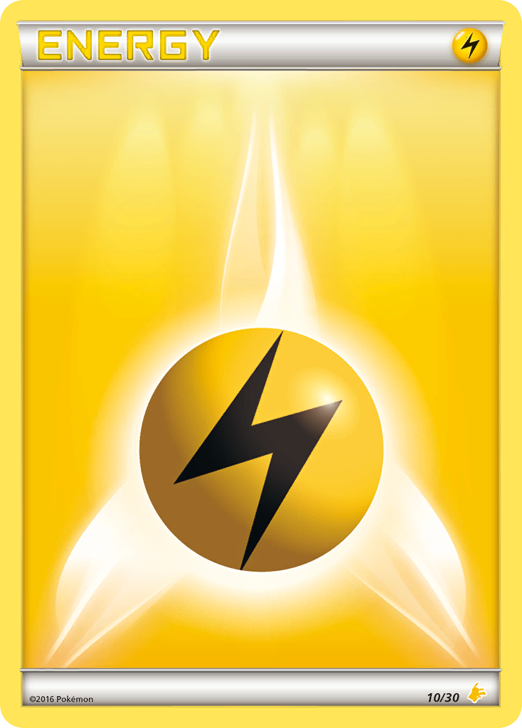Lightning Energy-10-XY Trainer Kit Pikachu Libre