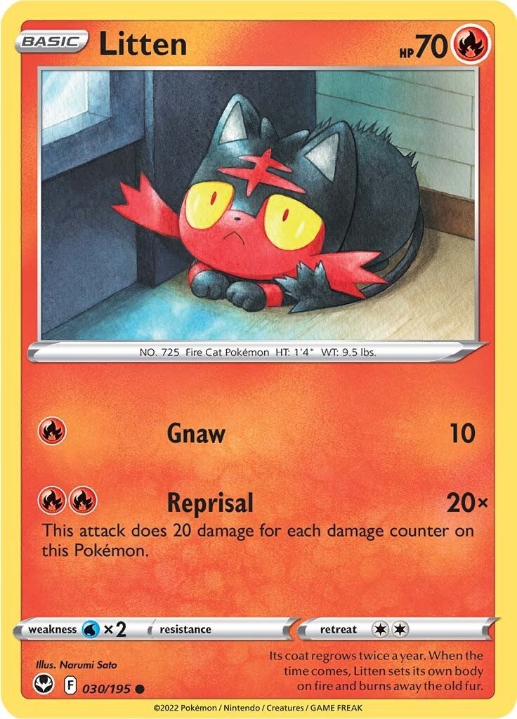 Litten-silver-tempest-SWSH-030/195