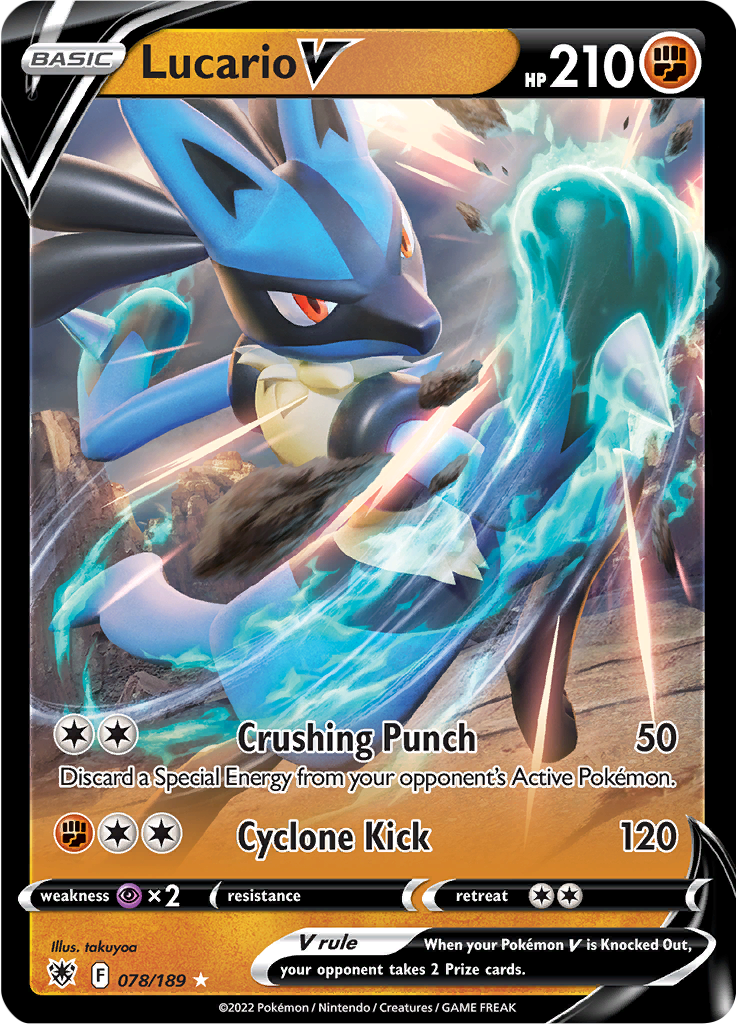 Lucario V-078/189