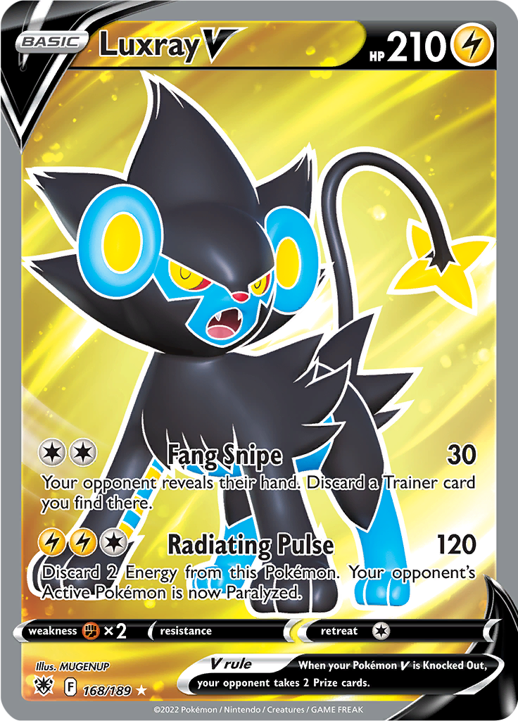 Luxray V-168/189