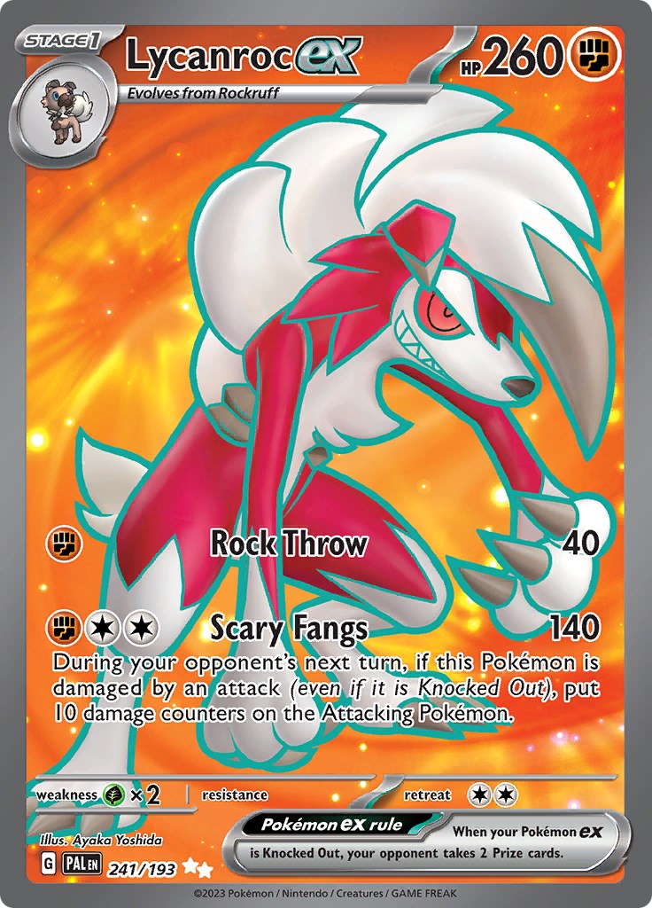 Lycanroc ex-241-paldea-evolved