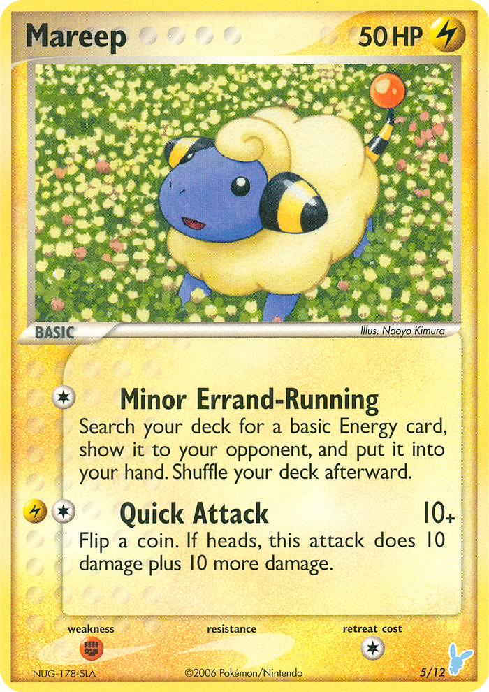 Mareep-5-EX Trainer Kit Minun