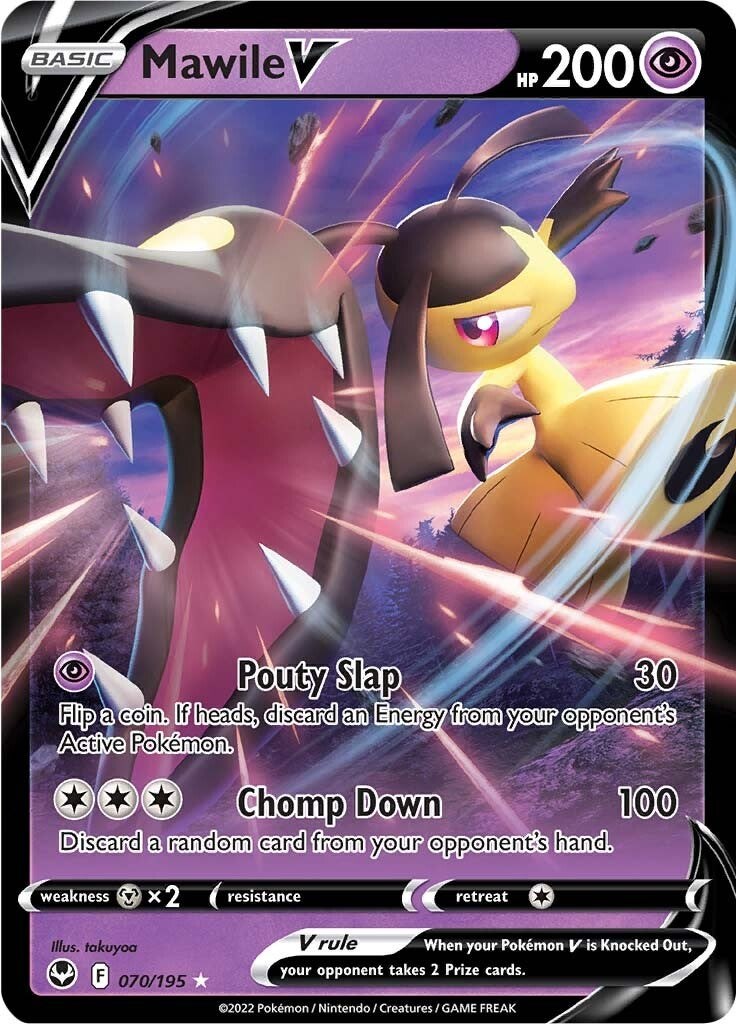 Mawile V-silver-tempest-SWSH-070/195