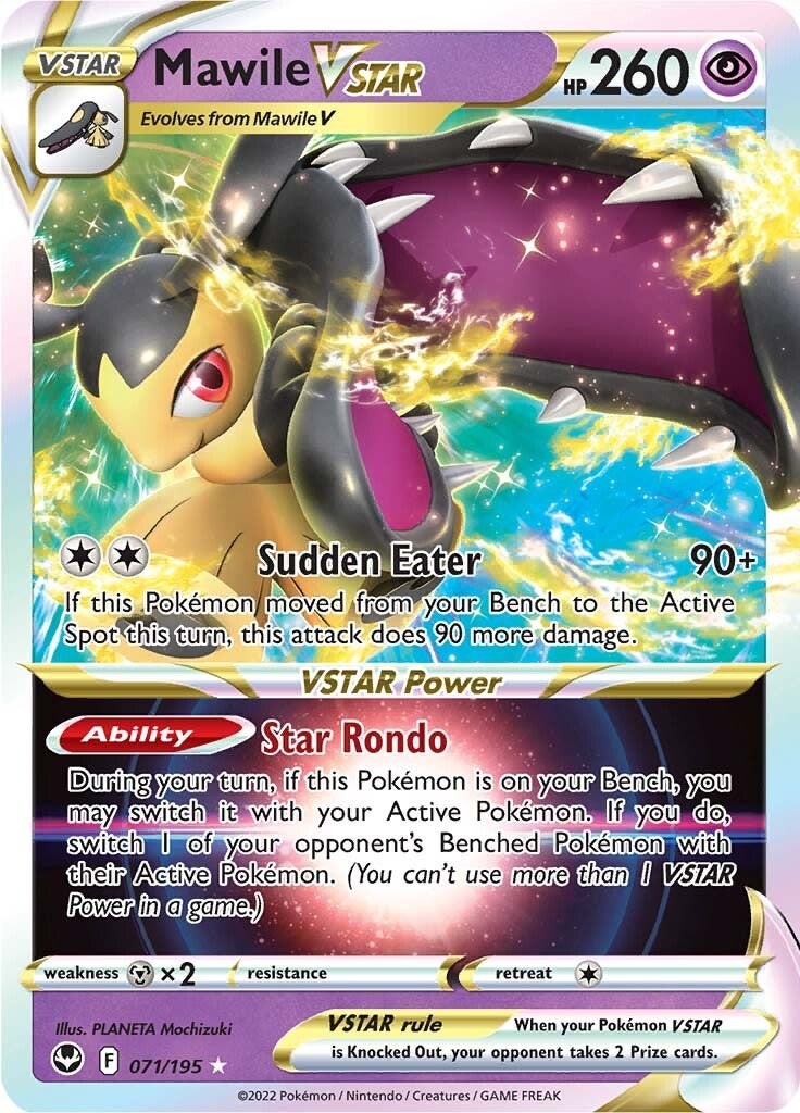 Mawile VSTAR-silver-tempest-SWSH-071/195