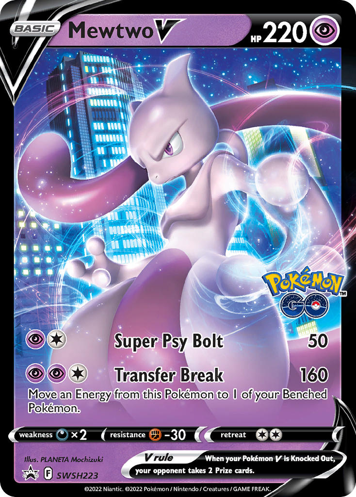 Mewtwo V-SWSH223-SWSH-promo