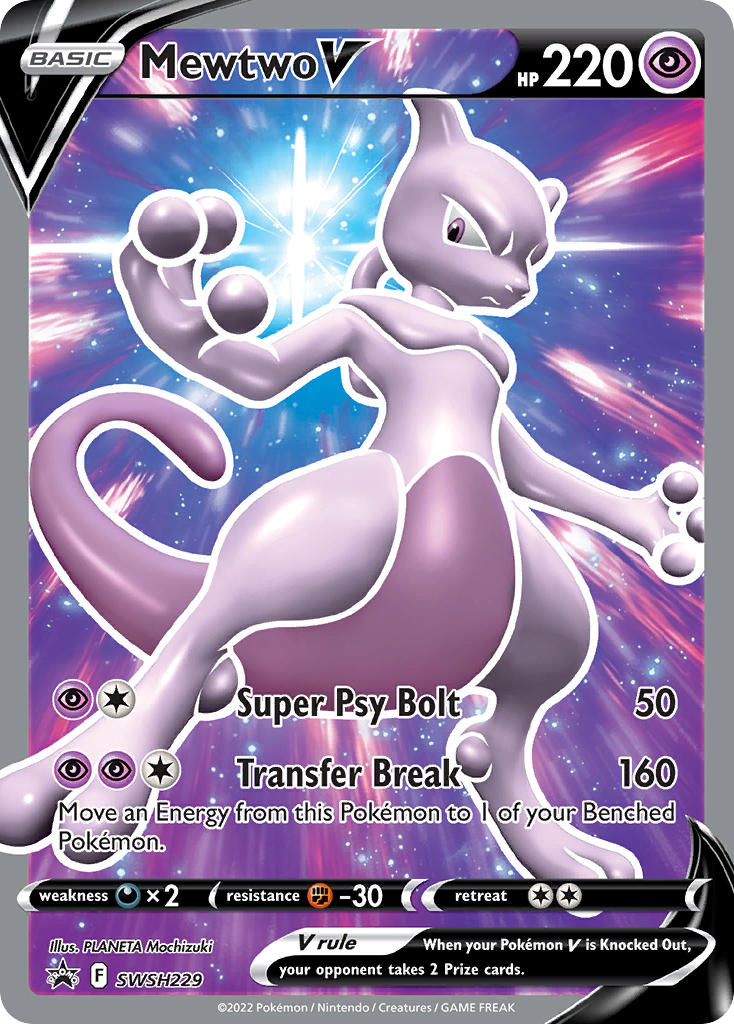 Mewtwo V-SWSH229-SWSH-promo