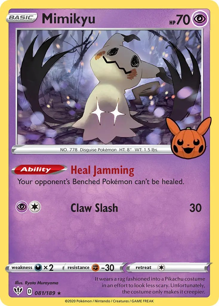 Mimikyu 081/189-Trick-or-Trade-Promo