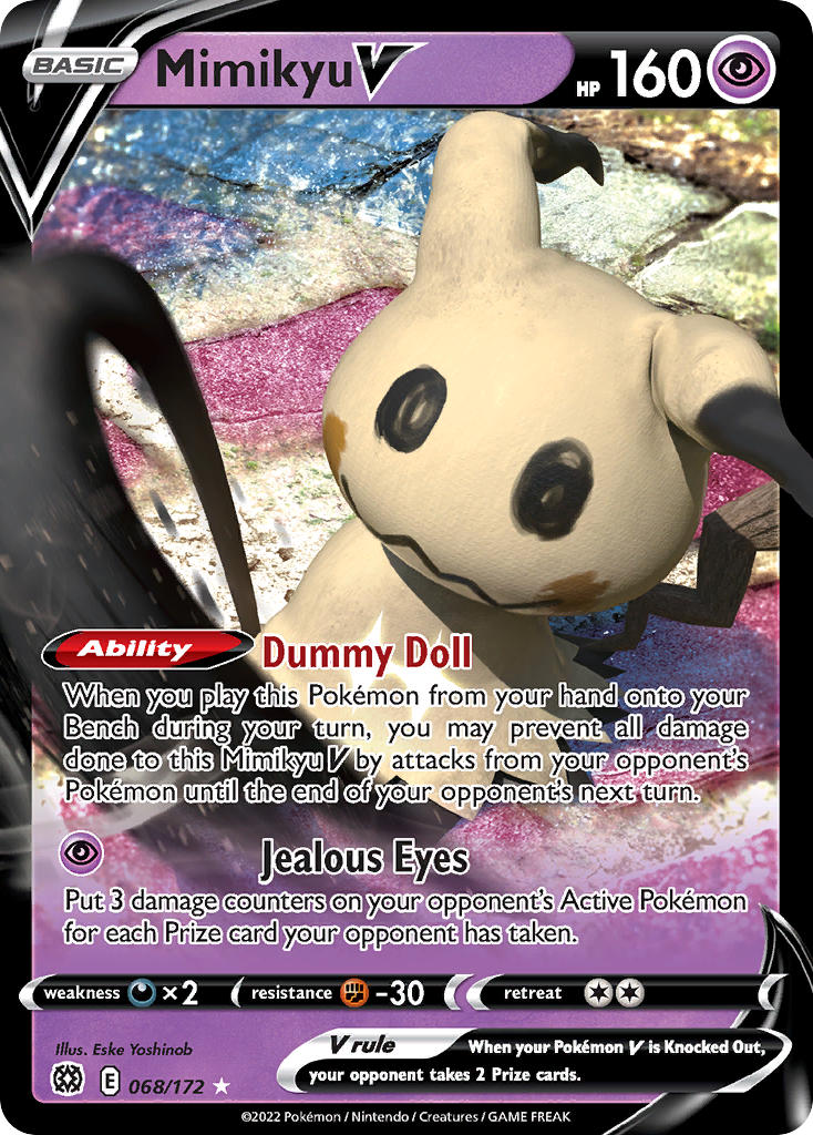 Mimikyu V-068-Brilliant Stars