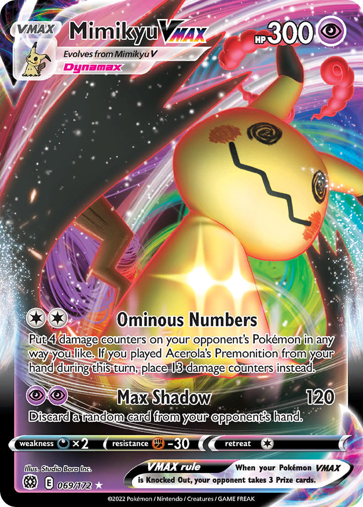 Mimikyu VMAX-069-Brilliant Stars