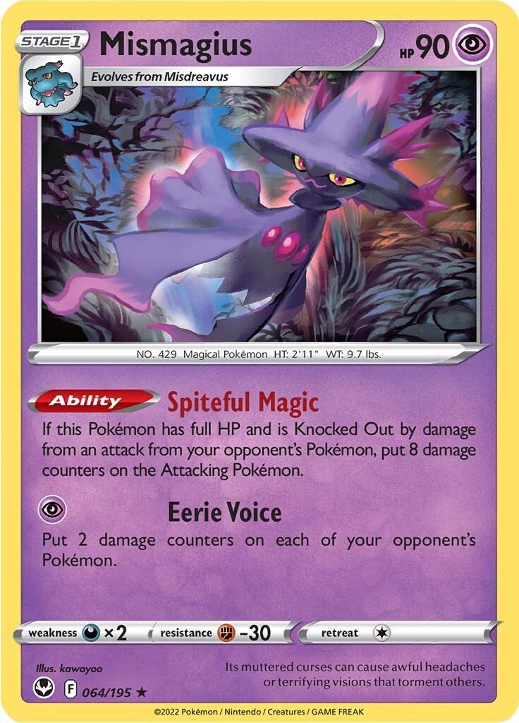 Mismagius-silver-tempest-SWSH-064/195