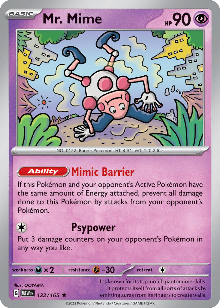 Mr. Mime-122-151