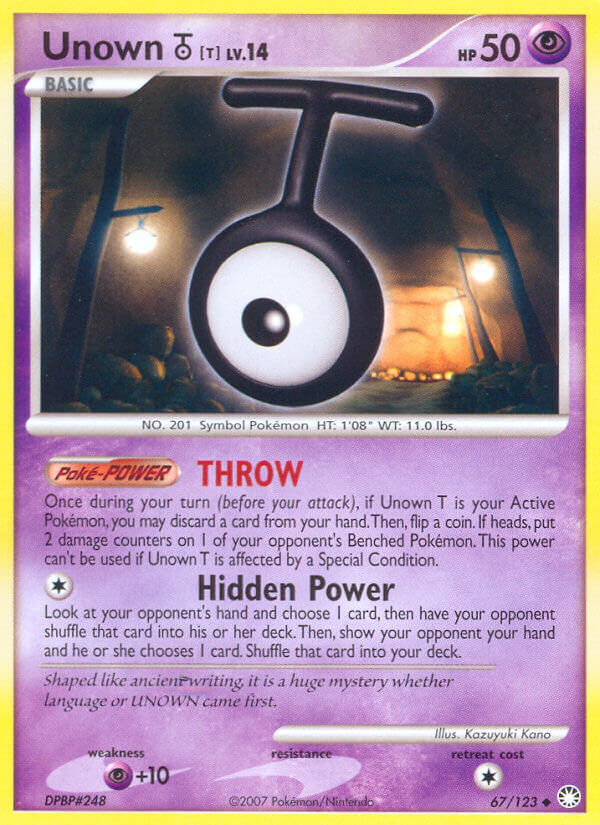 Unown T