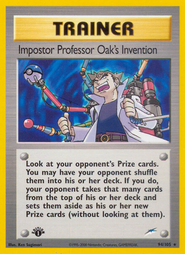 Impostor Professor Oak’s Invention