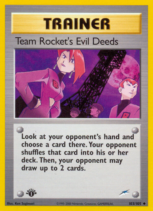 Team Rocket’s Evil Deeds