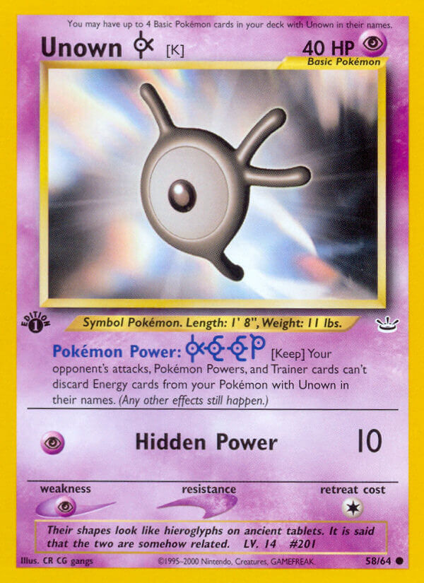 Unown [K]