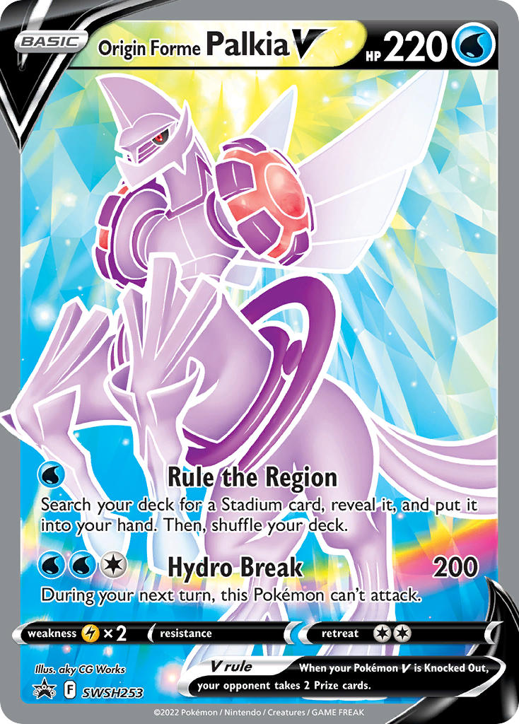 Origin Forme Palkia V-SWSH253-Promo-Pokemon