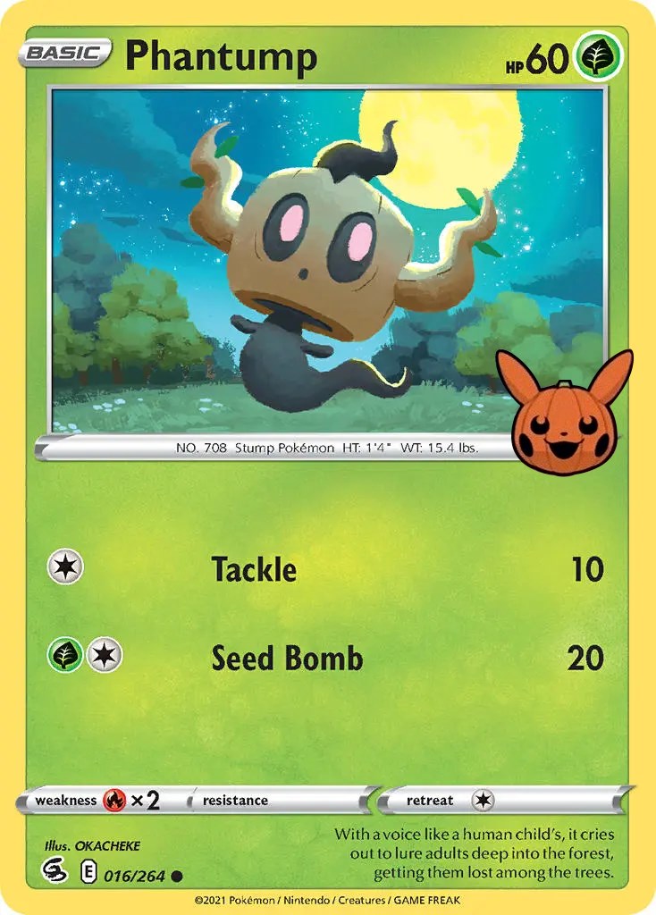 Phantump 016/264-Trick-or-Trade-Promo