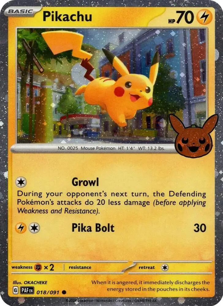Pikachu-Trick or Trade 2024
