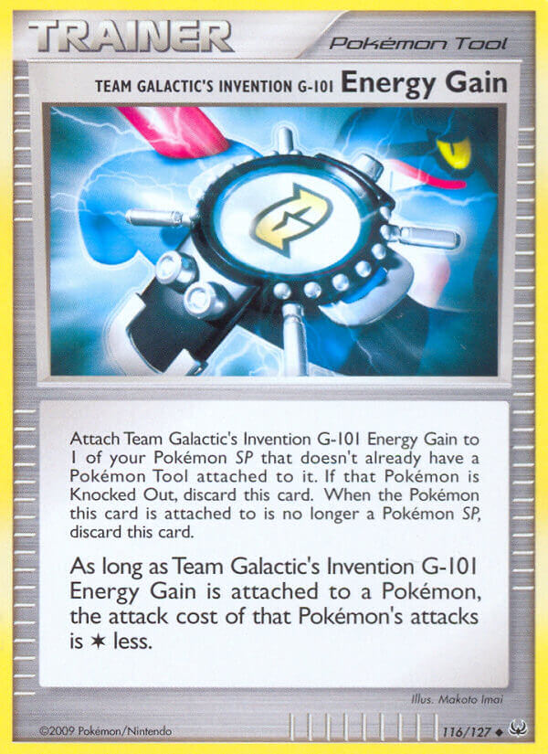 Team Galactic’s Invention G-101 Energy Gain