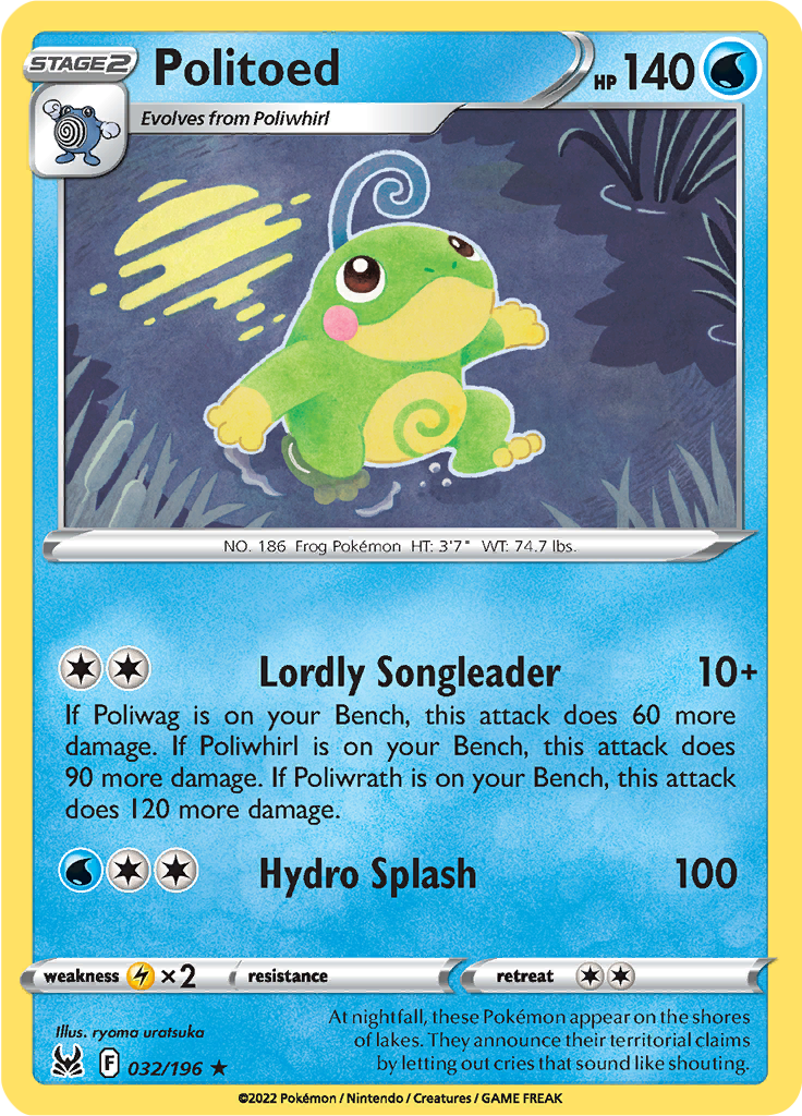 Politoed-032-lost-origin-swsh