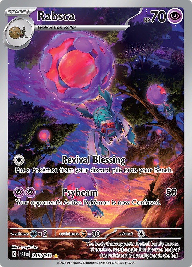 Brambleghast 024/193 - Lotto 3 Carte Pokémon Scarlatto E Viola: Paldea Evolved