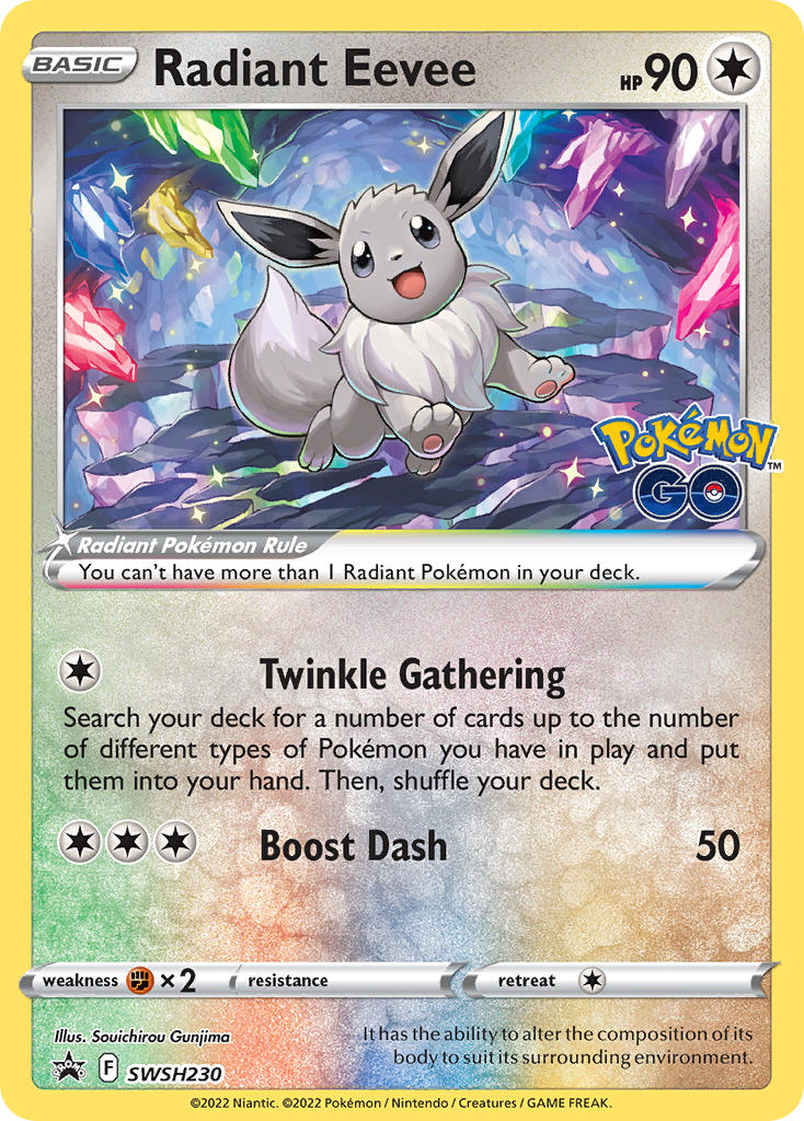 Radiant Eevee-SWSH230-SWSH-promo