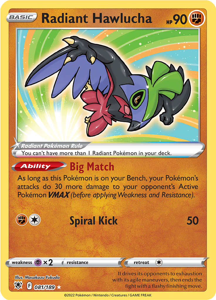 Radiant Hawlucha-081/189