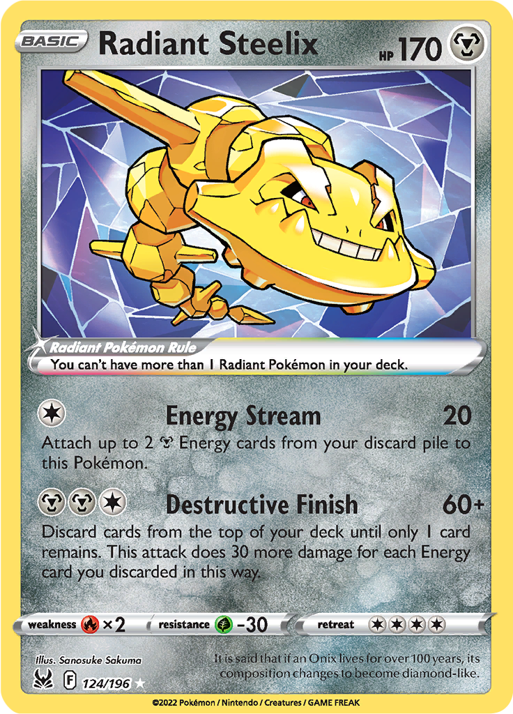 Radiant Steelix-124-lost-origin-swsh